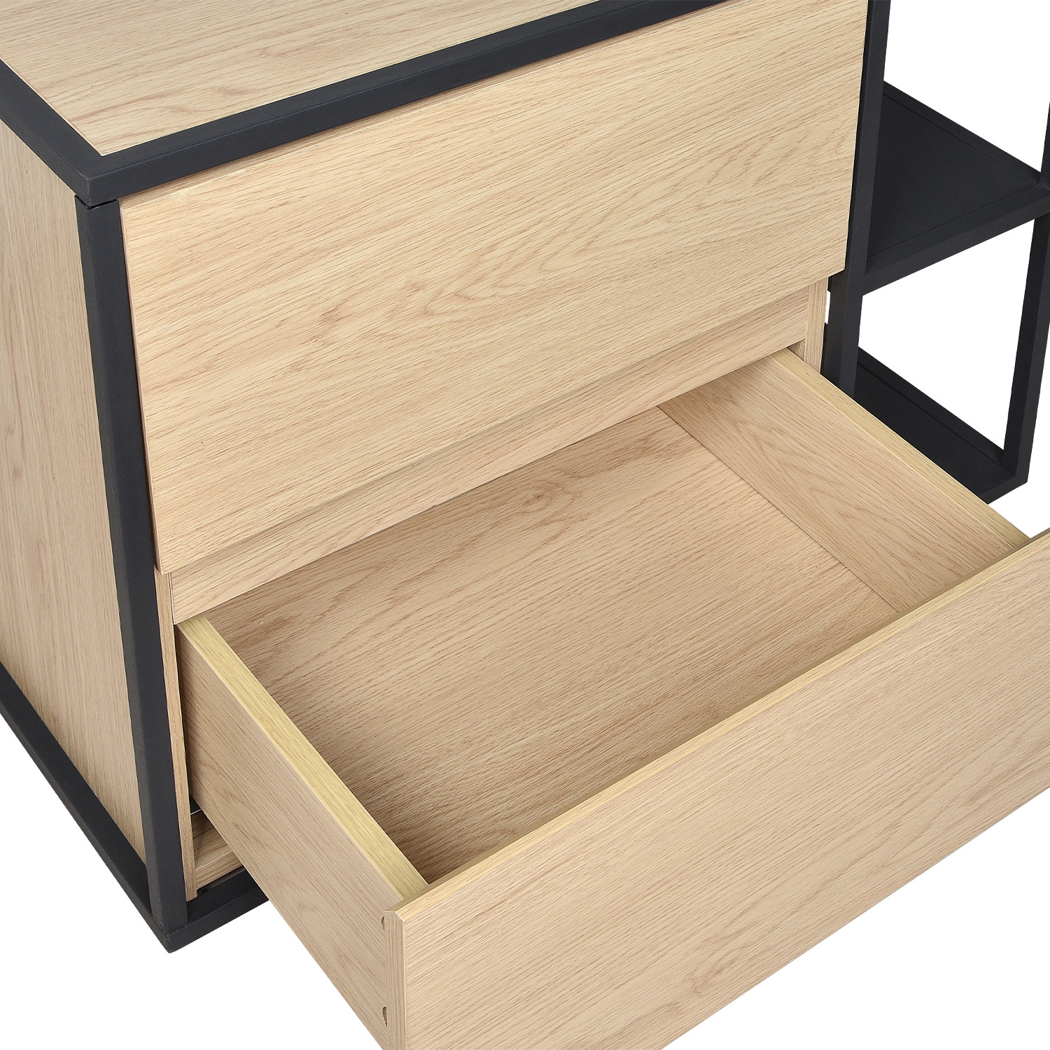 Meuble de salle de bain 70 cm EDISSON avec miroir et vasque