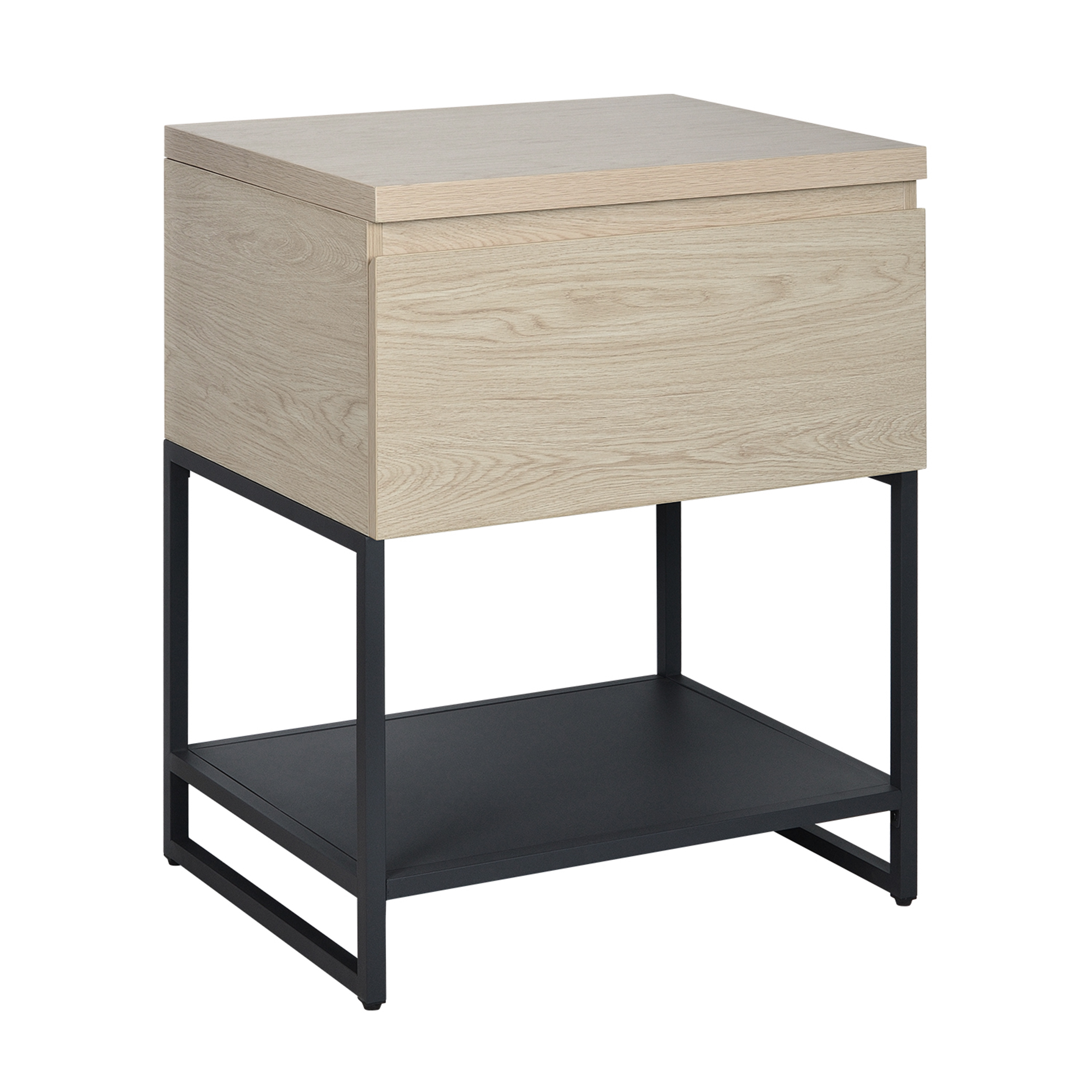 Meuble caisson chêne et piètement sous vasque 60 cm WILL