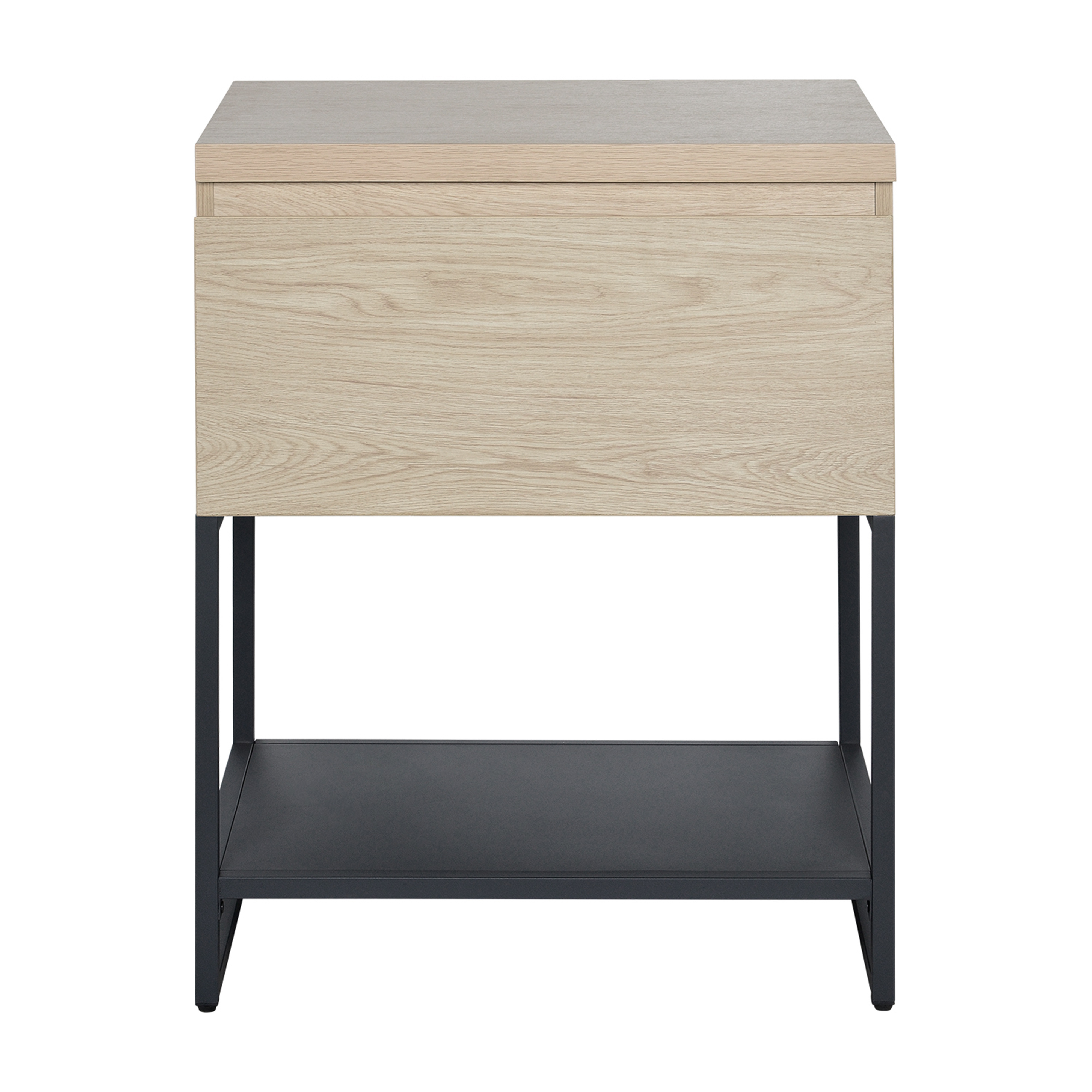 Meuble caisson chêne et piètement sous vasque 60 cm WILL