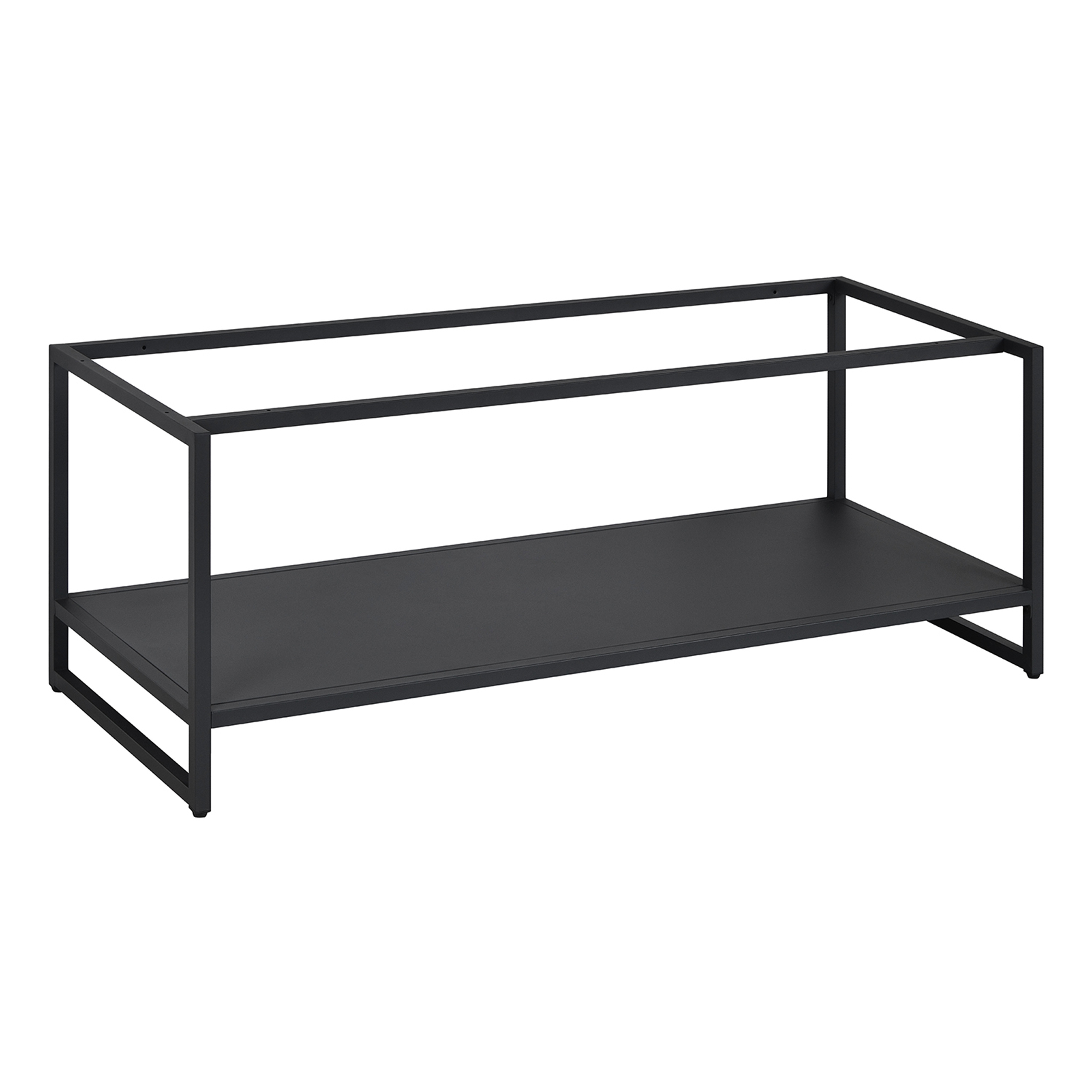 Meuble double caisson chêne et piètement sous vasque 120 cm WILL