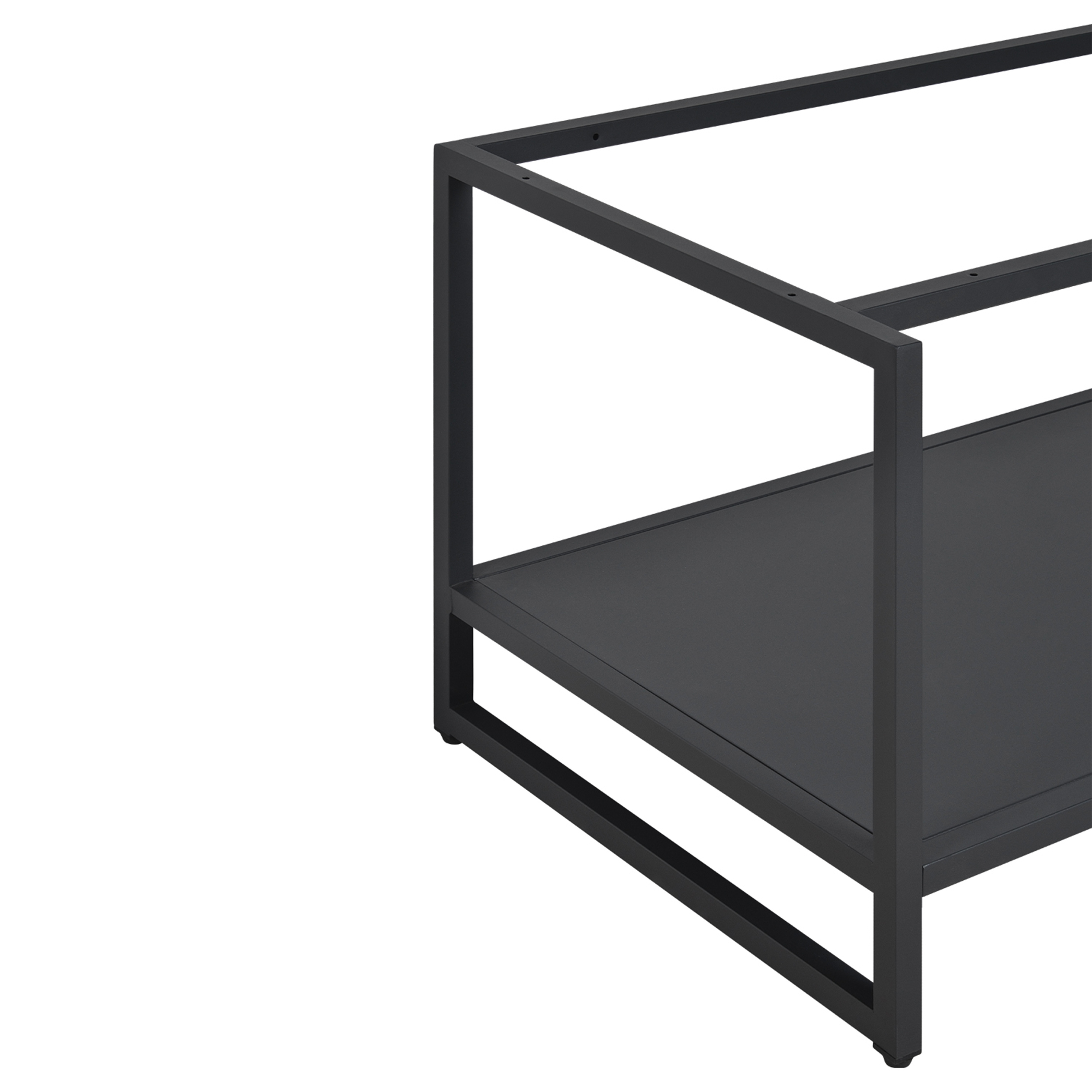 Meuble double caisson chêne et piètement sous vasque 120 cm WILL