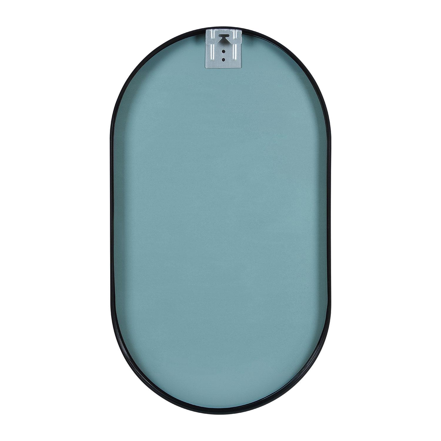 Meuble lave-mains plan fin porte-serviettes côté + vasque blanche + robinet + miroir