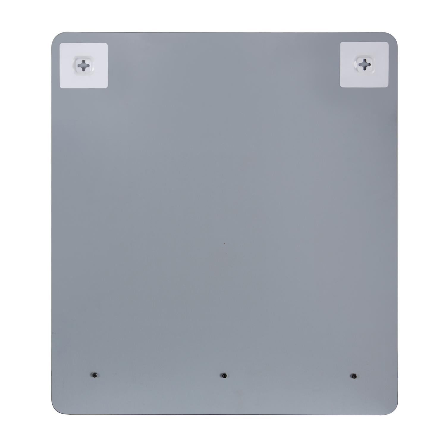 Ensemble meuble simple vasque 60cm décor chêne + vasque noire + robinet + miroir