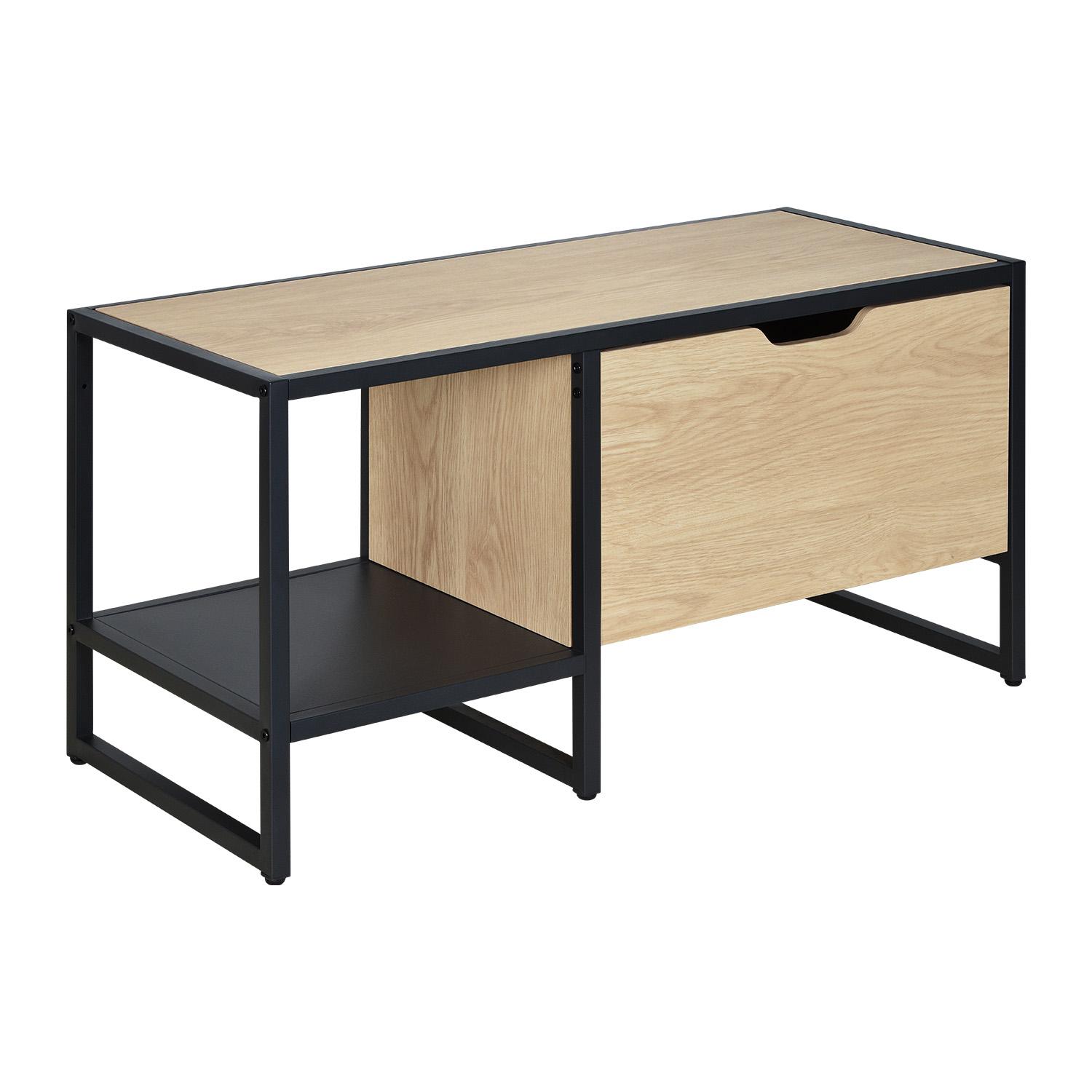 Banc d'entrée avec rangement L90 x H46 WILKO