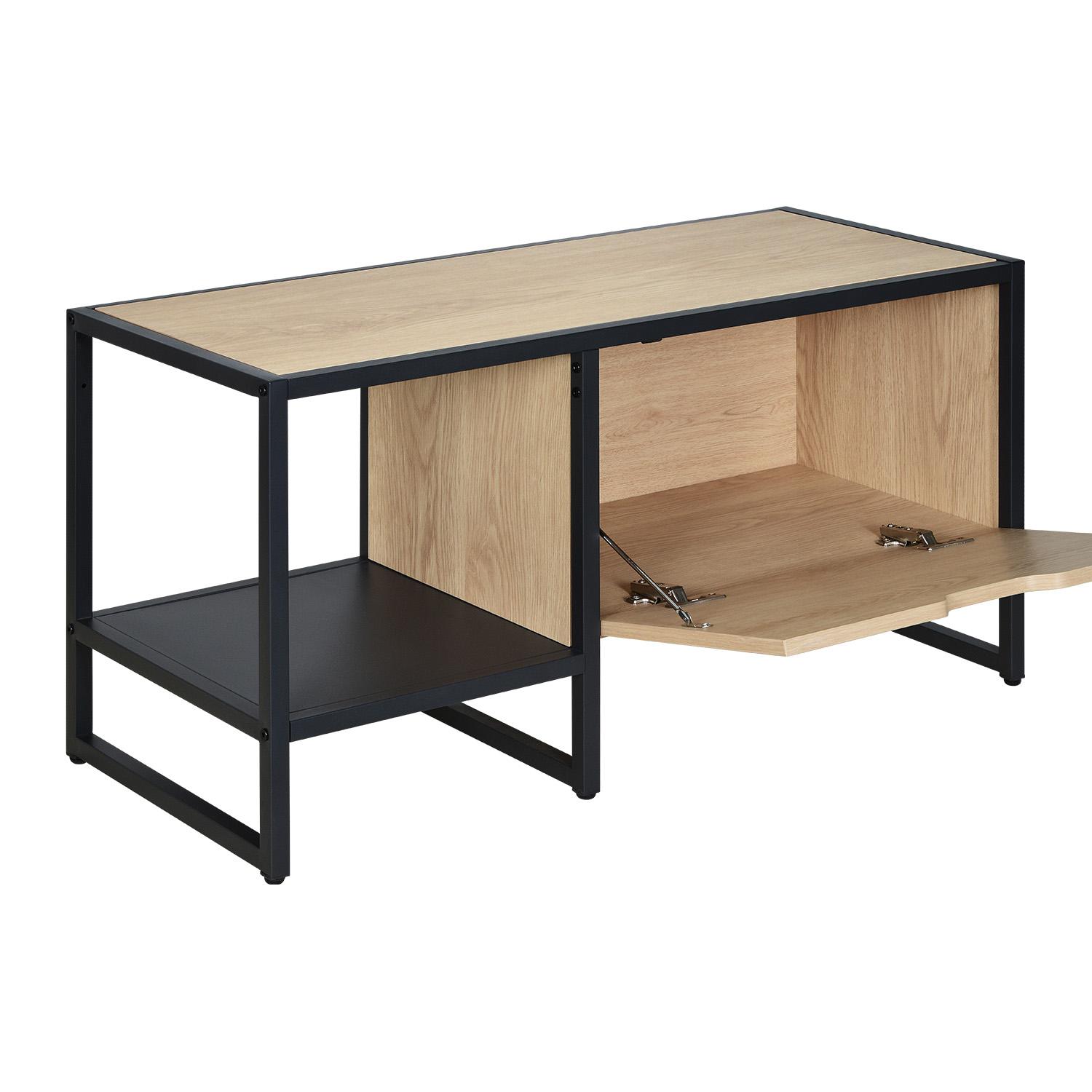 Banc d'entrée avec rangement L90 x H46 WILKO