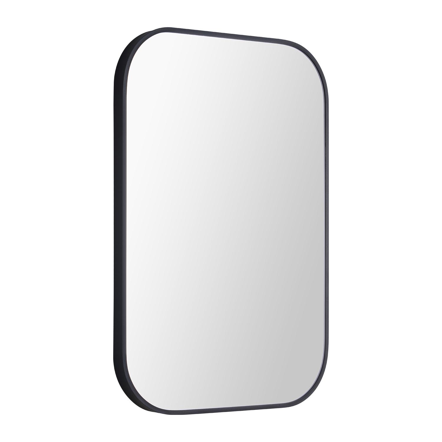 Miroir rectangulaire à bords arrondis 50x70