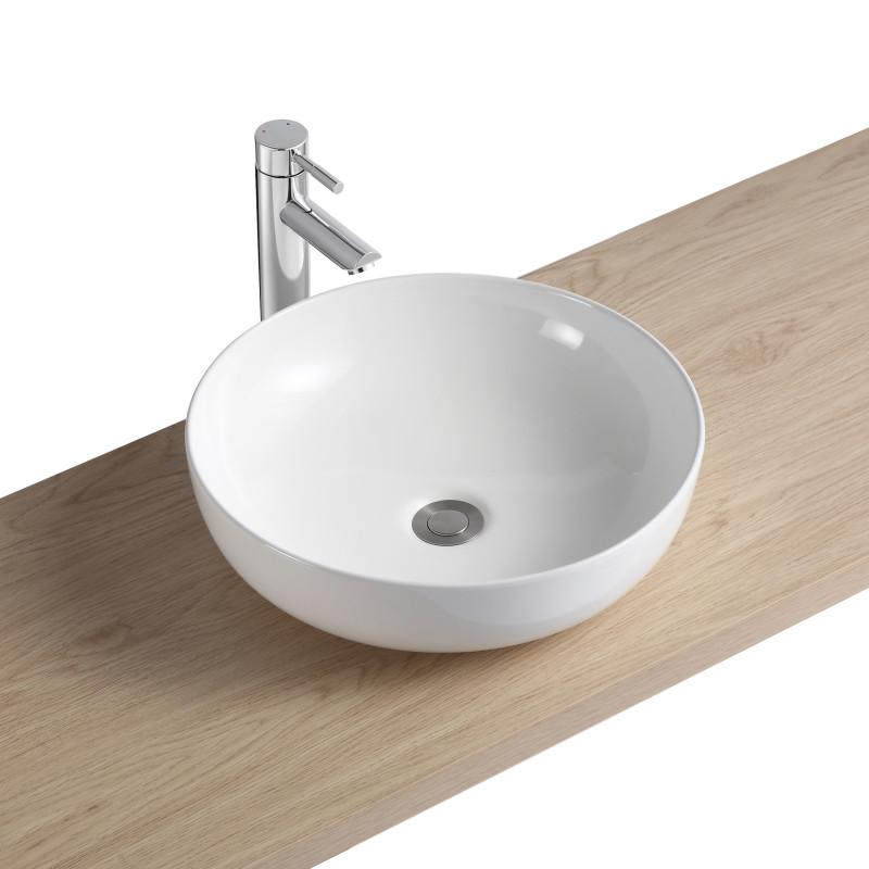 Ensemble meuble simple vasque 80 cm + vasque SACHA