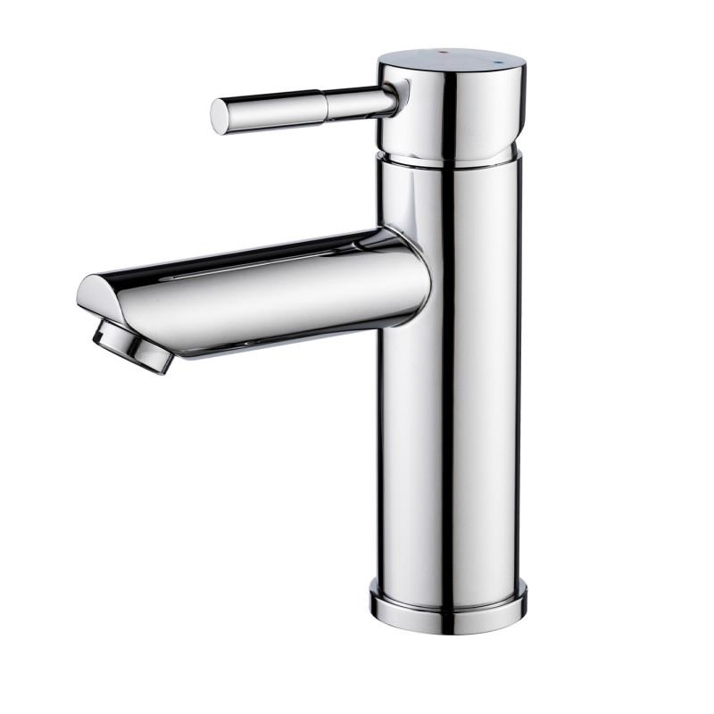 Ensemble meuble simple vasque 45 cm + robinet TAP + Miroir PEPPER