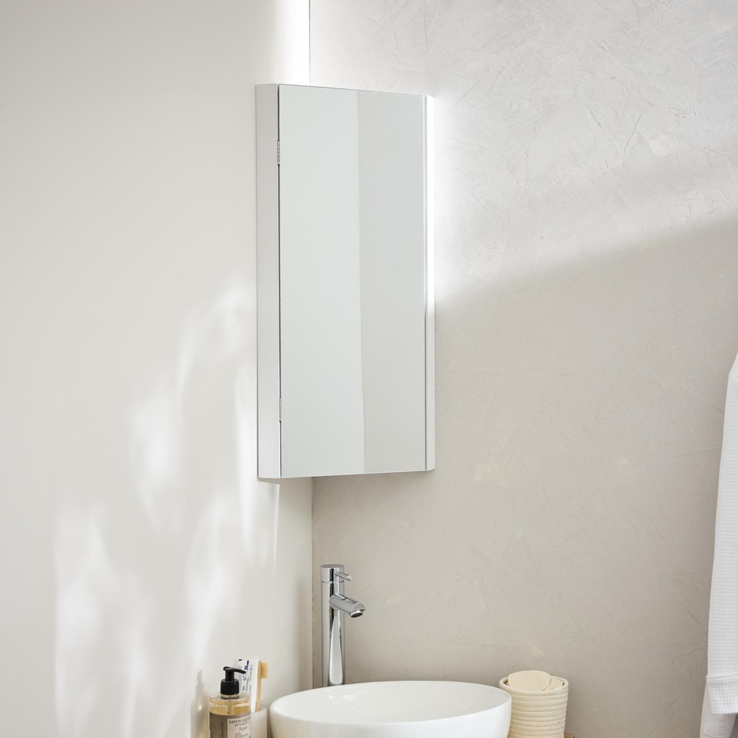 Armoire de toilette d'angle CLEO
