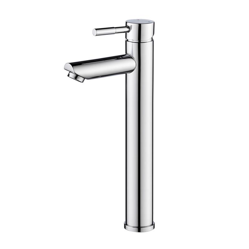 Vasque à poser ribde 36x36cm DIEGO + robinet TAP + bonde LIV