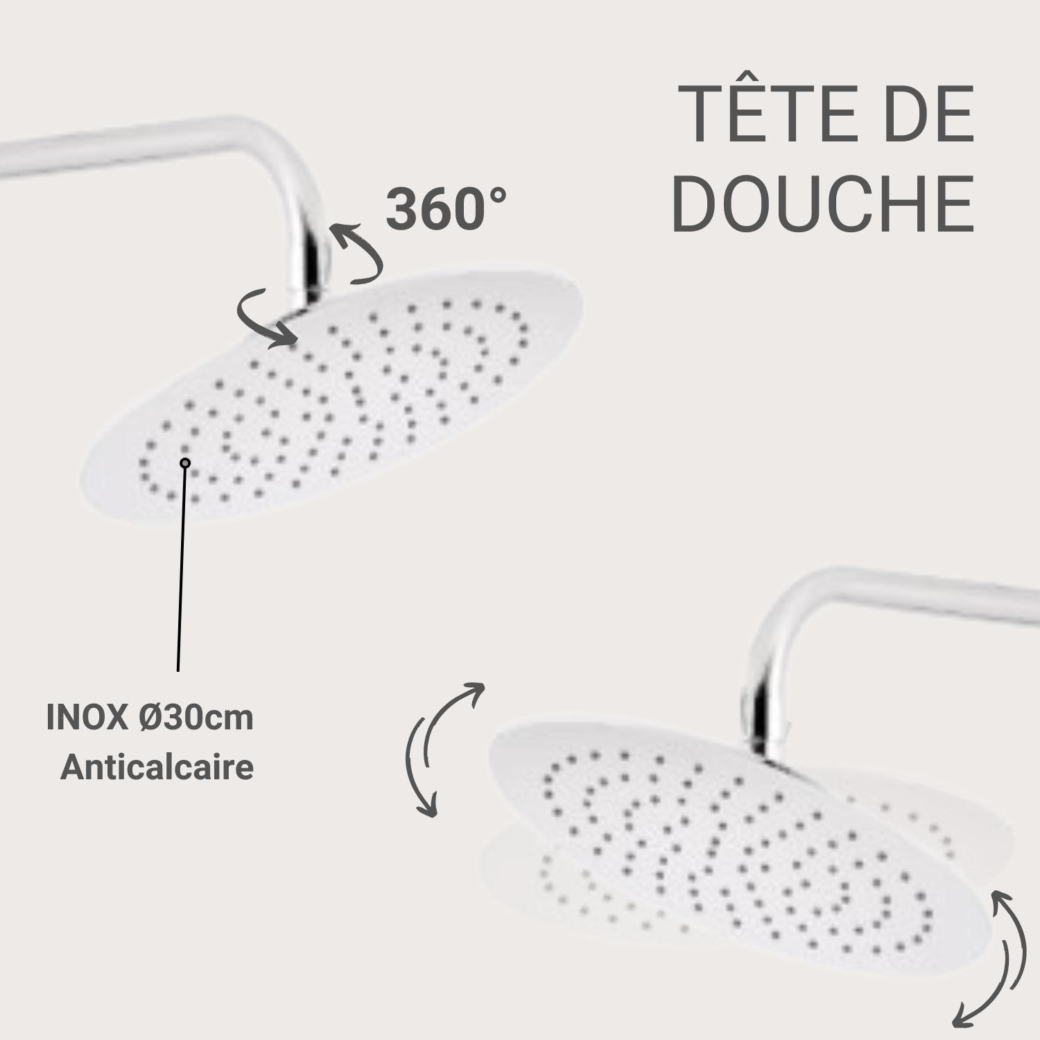 Colonne de douche chromée SOMA