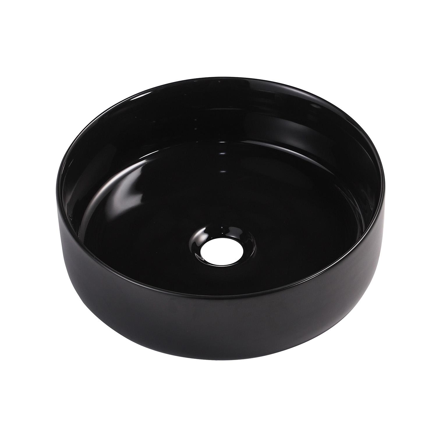 Vasque à poser ronde en céramique 36cm