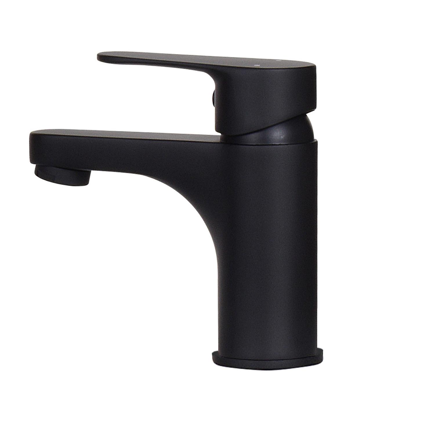 Robinet lave-mains noir mat - Mitigeur eau chaude et eau froide GRIFO