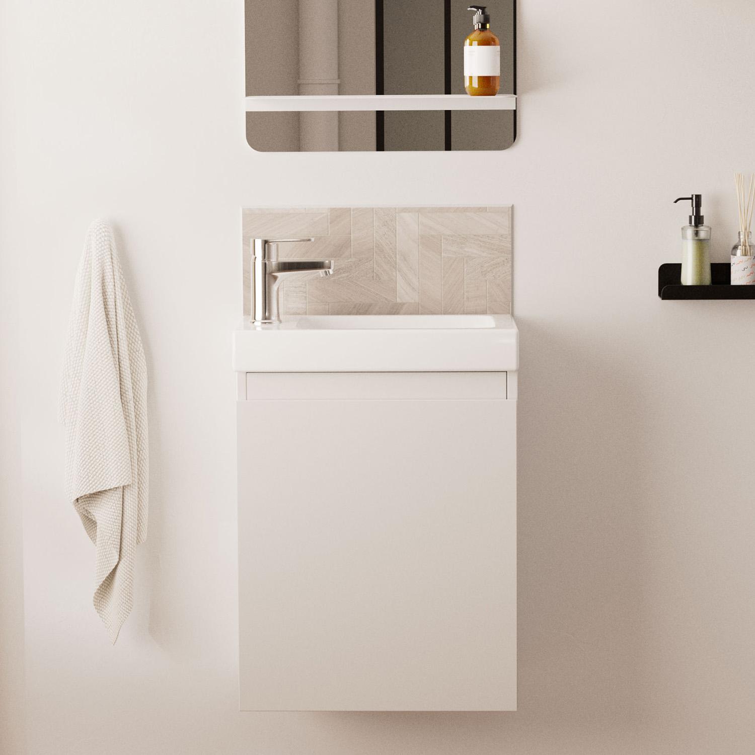 Ensemble meuble lave-mains LISA + Robinet TAP