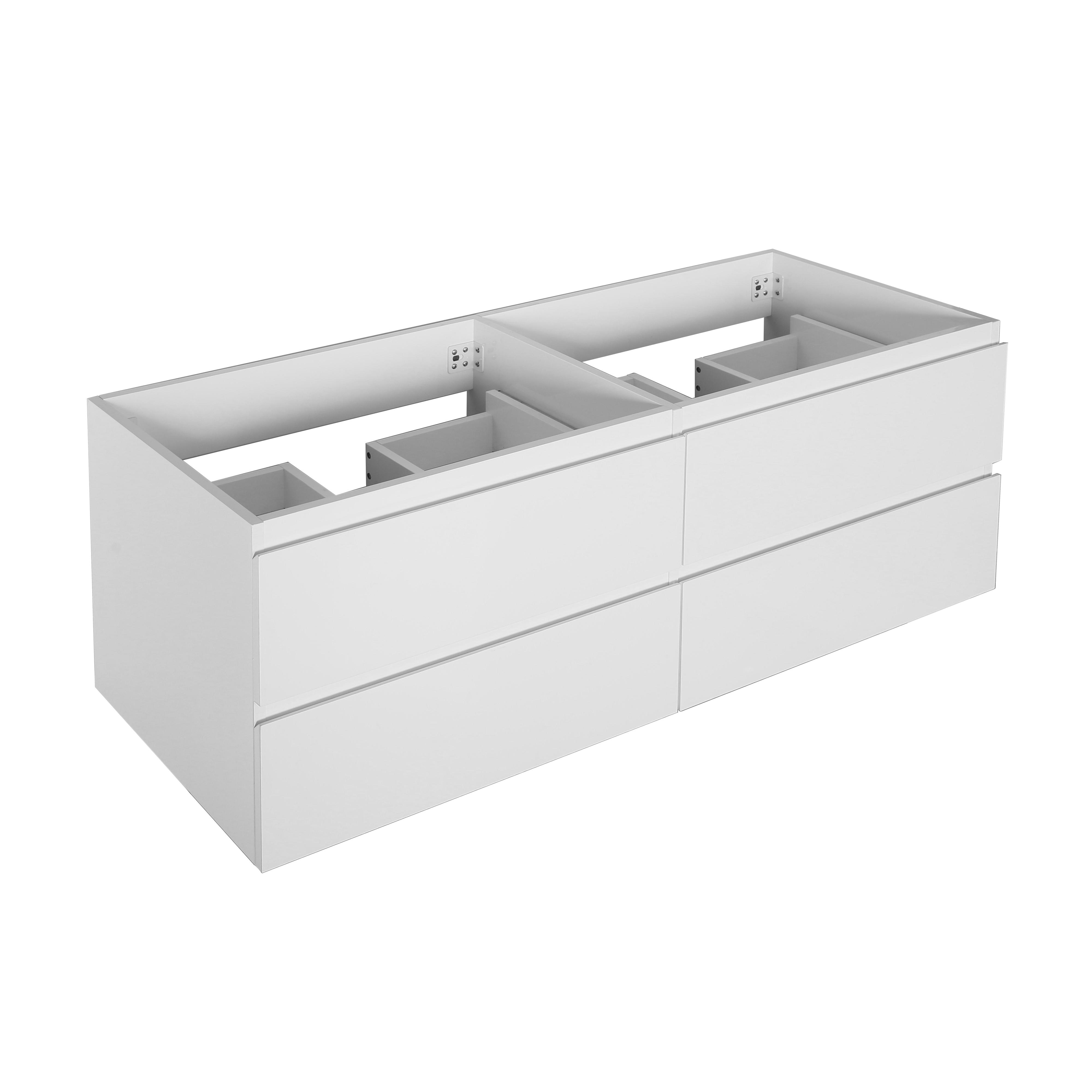 Meuble double vasque décor chêne  120cm