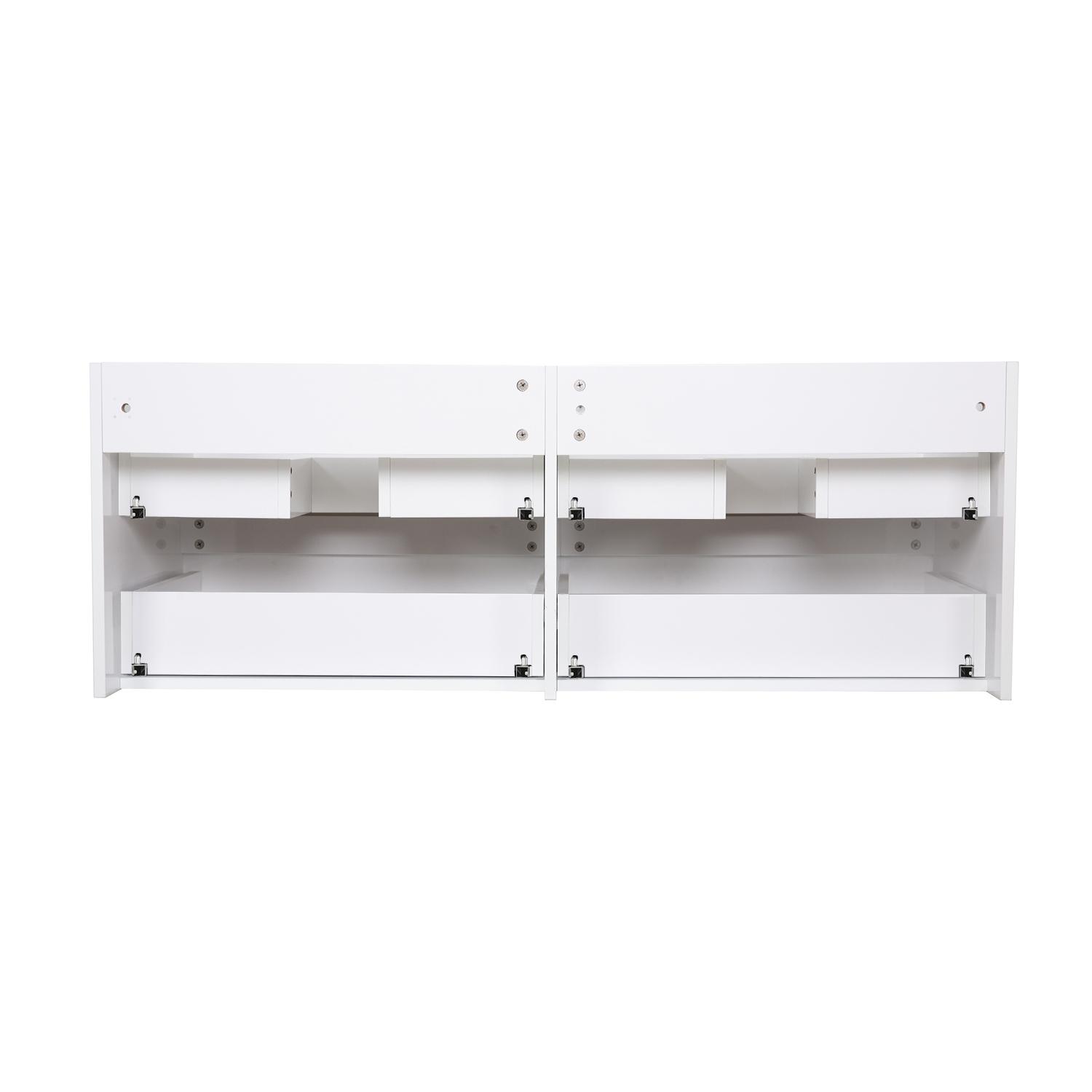 Meuble double vasque décor chêne  120cm