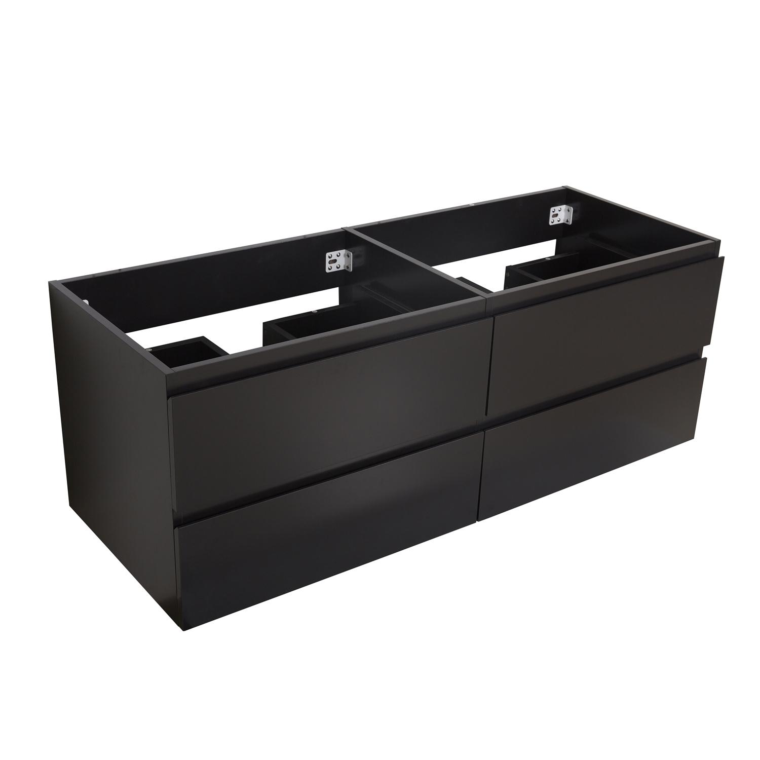 Meuble double vasque décor chêne  120cm