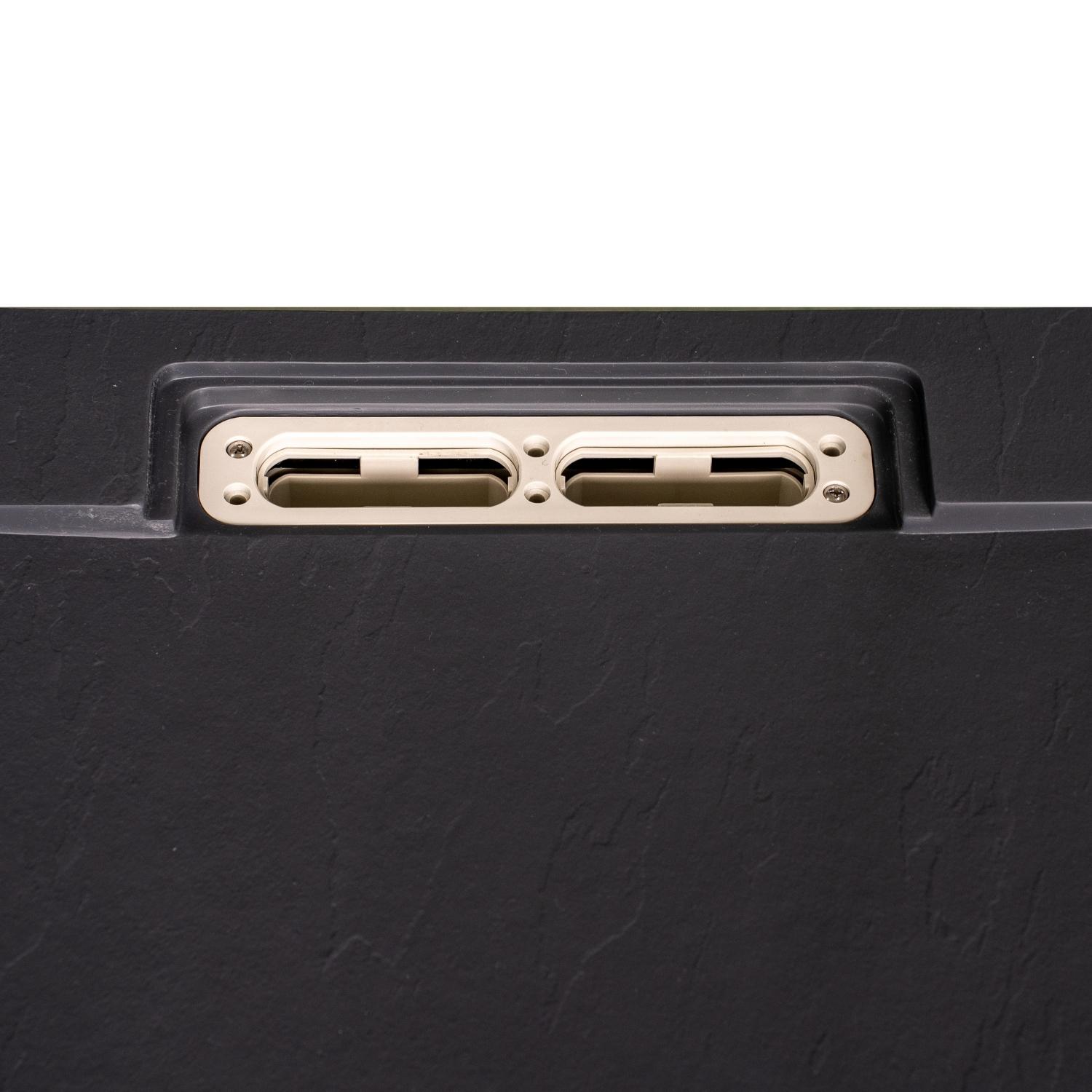 Receveur de douche aspect ardoise extra-plat 120x80cm