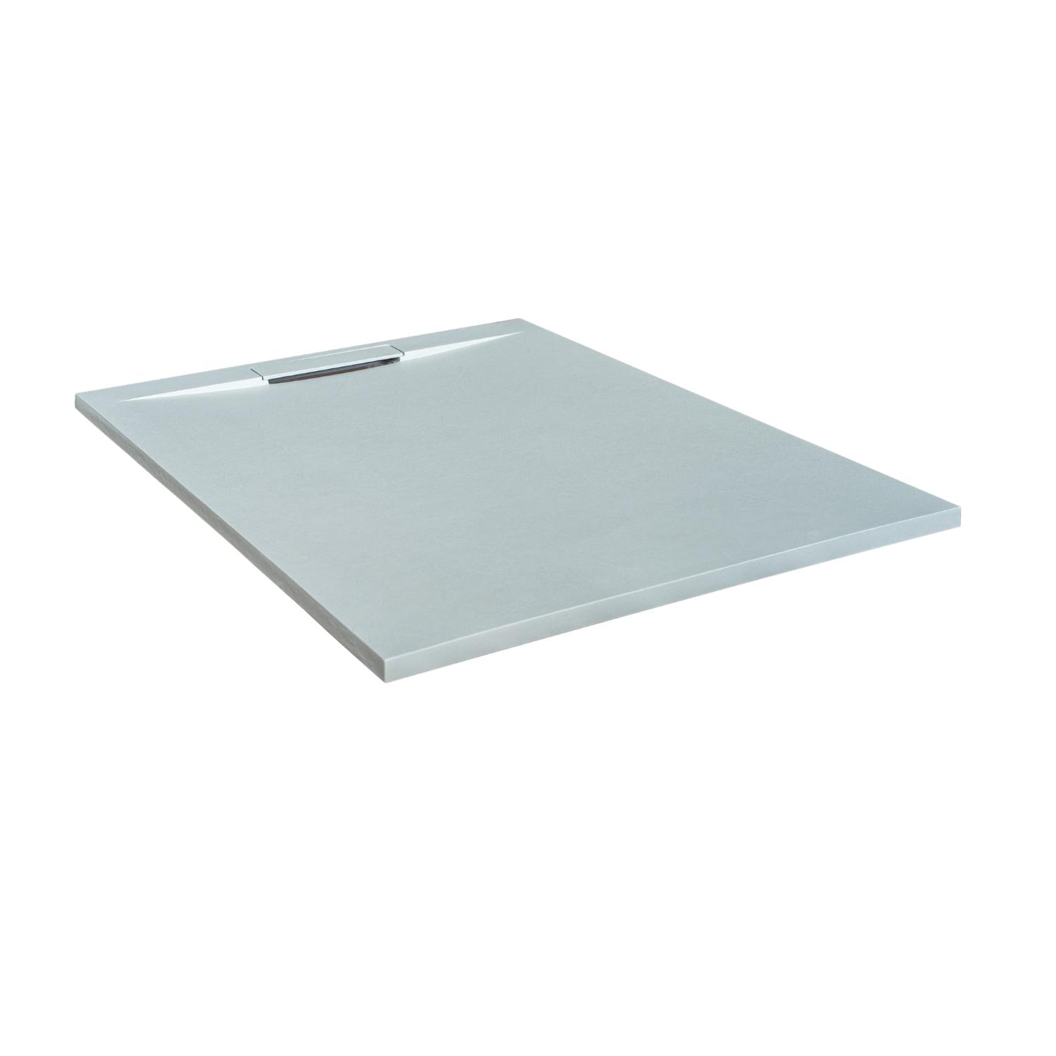 Receveur de douche aspect ardoise extra-plat 140x90cm