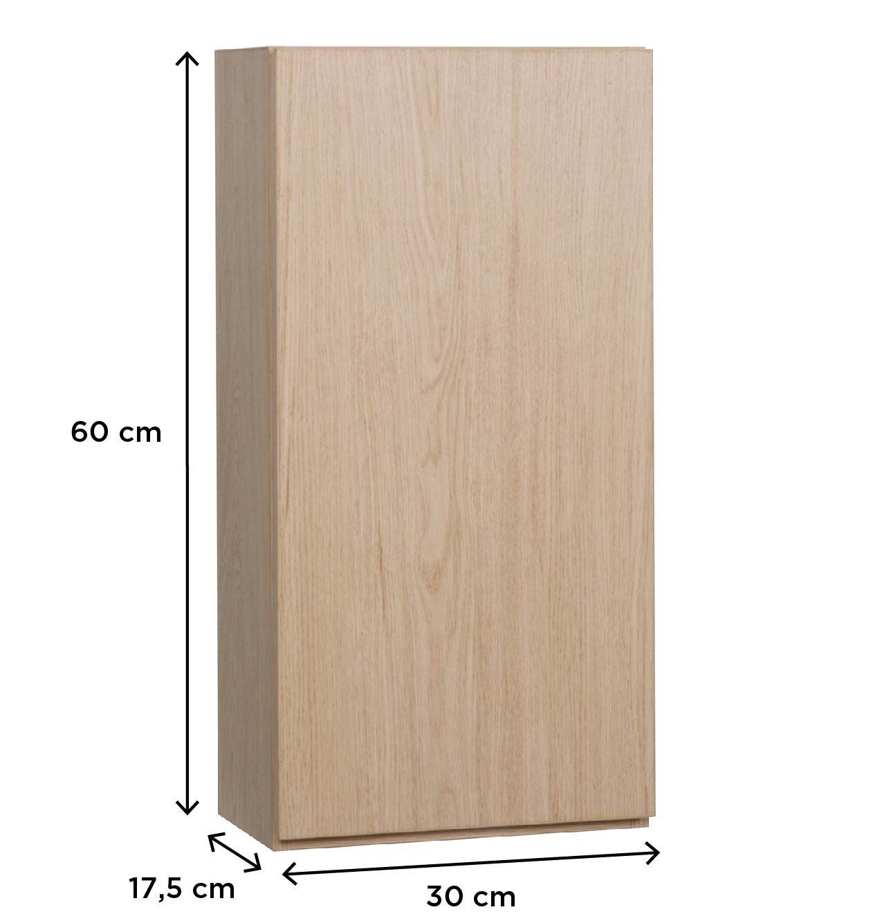 Ensemble de Salle de Bain WILL - Plan suspendu + Equerres + 3 Meubles de rangement + Vasque + Armoir