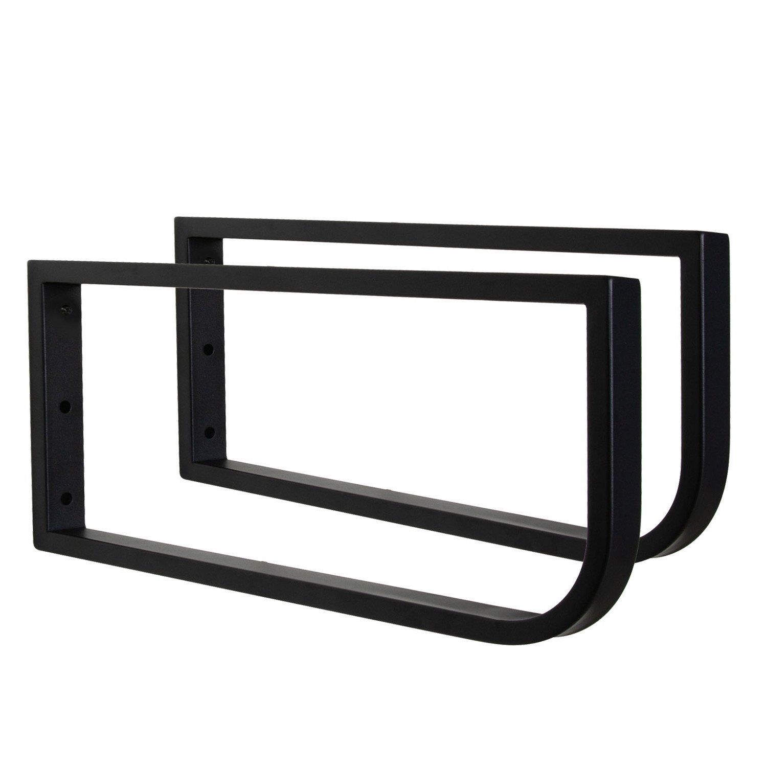 Ensemble de Salle de Bain WILL - Plan suspendu 60 cm + Equerres porte serviettes + Vasque + Miroir