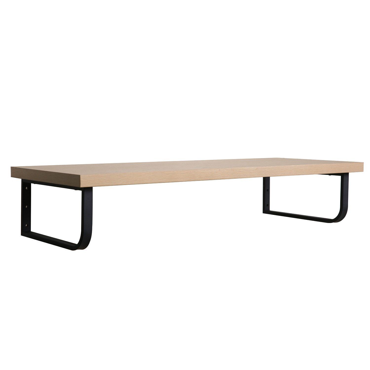 Plan suspendu 120 cm + 2 Vasques + 2 Miroirs + Equerres porte serviettes - WILL