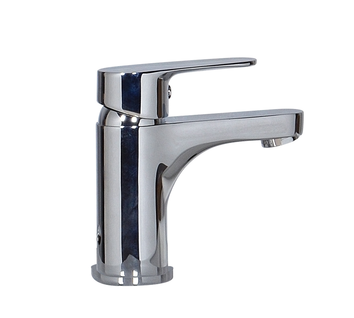 Meuble lave-mains Métal SAO + robinet chromé + miroir