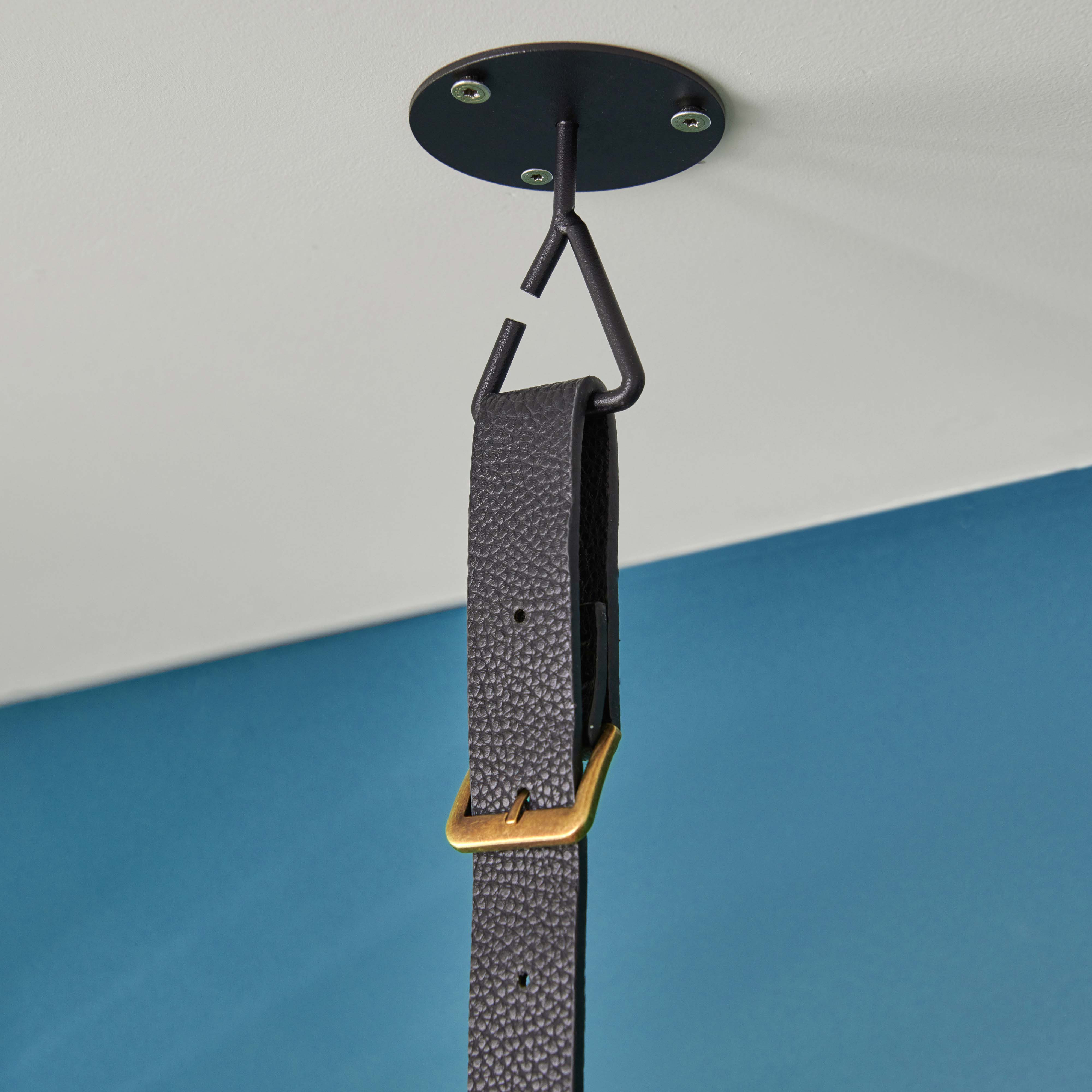 Kit penderie VIKY effet cuir - Penderie suspendue sous plafond