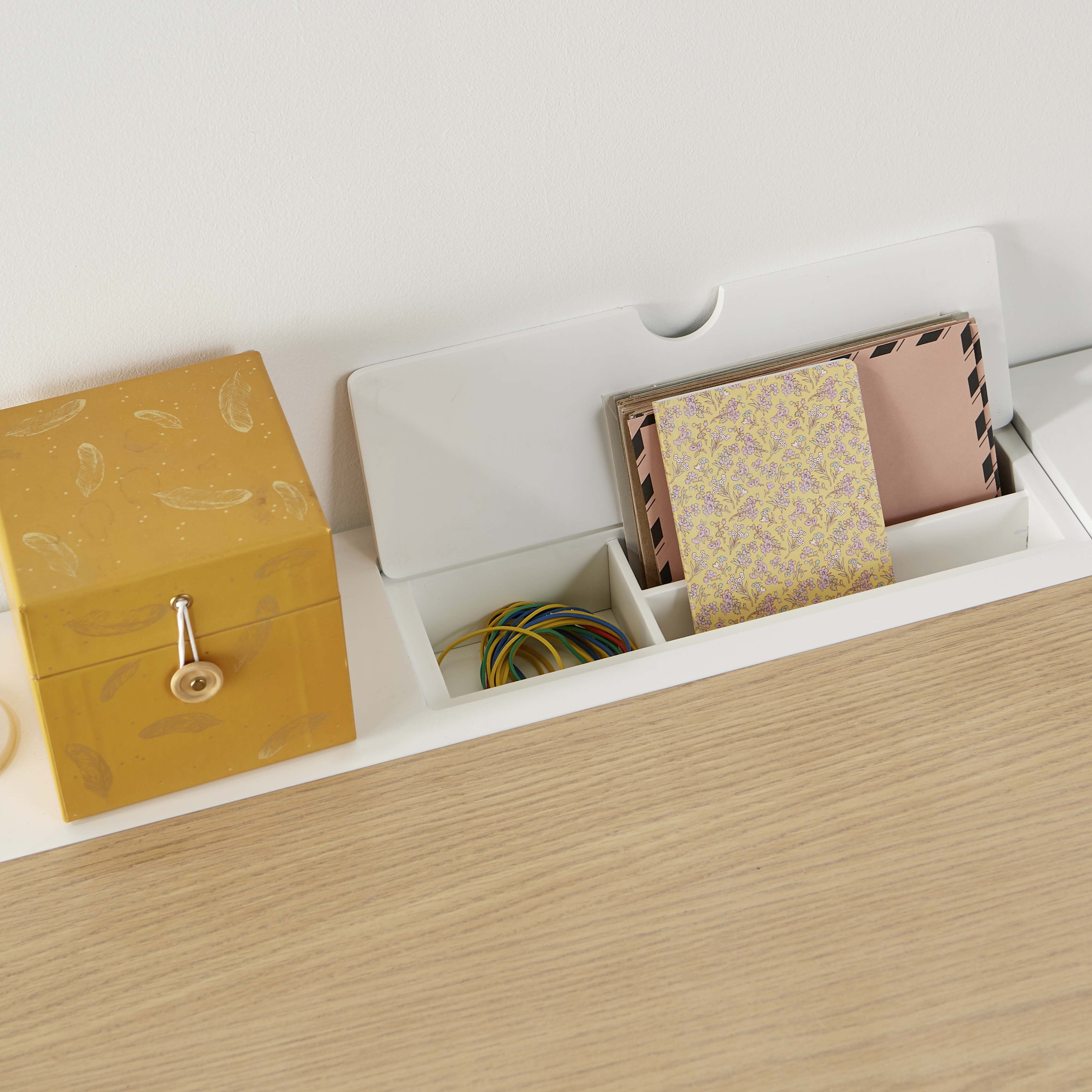 Bureau Bois/Blanc Design Suspendu 120 cm HANG